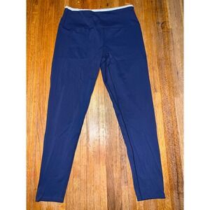 Posie Active‎ Women Small Navy Blue High Waisted Athletic Leggings Yoga Pants